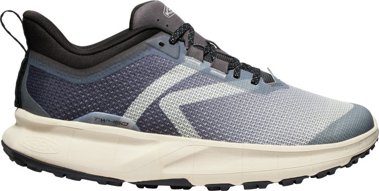 'Keen Outdoor' Men's 450 Dirt Hiking Shoe - Star White / Magnet