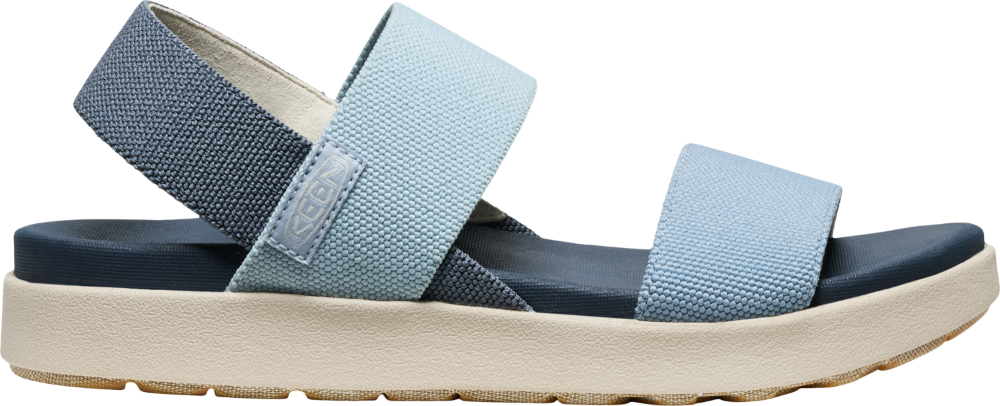 'Keen Outdoor' Women's Elle Backstrap Sandal - Faded Denim / Skyway