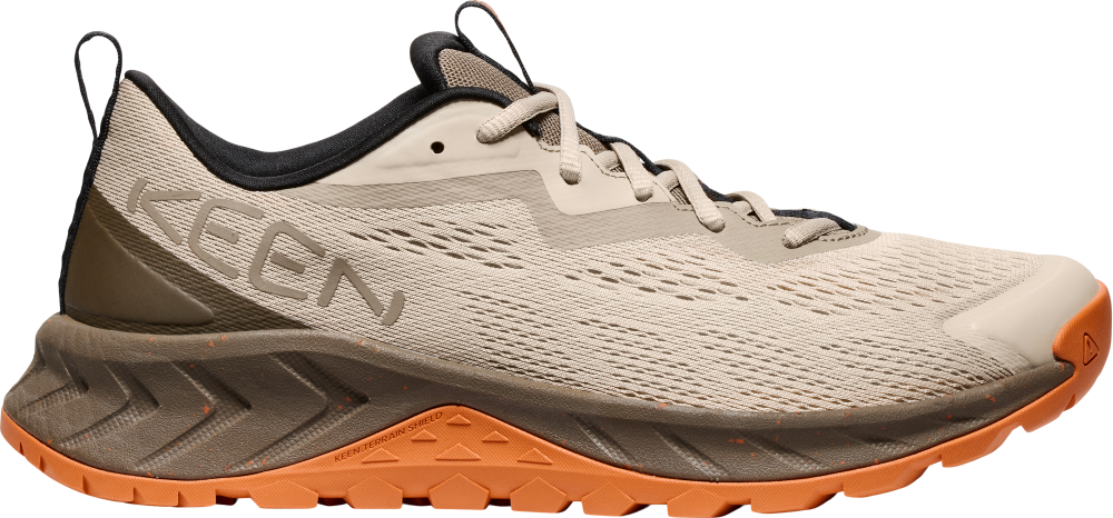 'Keen Outdoor' Men's Versacore Speed Shoe - Plaza Taupe / Gold Flame