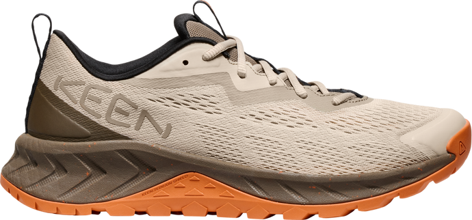 'Keen Outdoor' Men's Versacore Speed Shoe - Plaza Taupe / Gold Flame