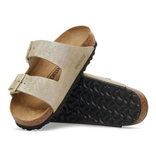 'Birkenstock' Women's Arizona Suede Leather Sandal - Shimmering Taupe