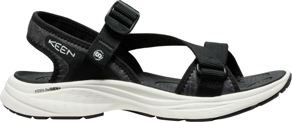 'Keen Outdoor' Women's Open Toe Leiki - Black / Star White