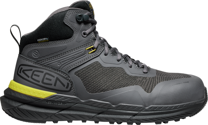 'Keen Utility' Men's Synchro Mid EH WP CT - Magnet / Black