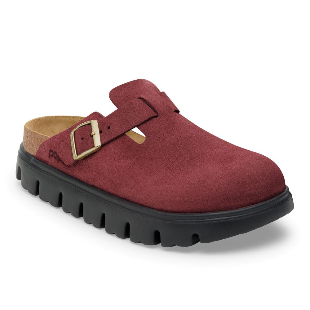 'Birkenstock' Women's Chunky Boston Clog - Zinfandel