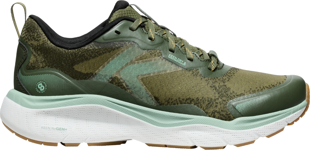 'Keen Outdoor' Women's Leiki WP Shoes - Winter Moss / Granite Green