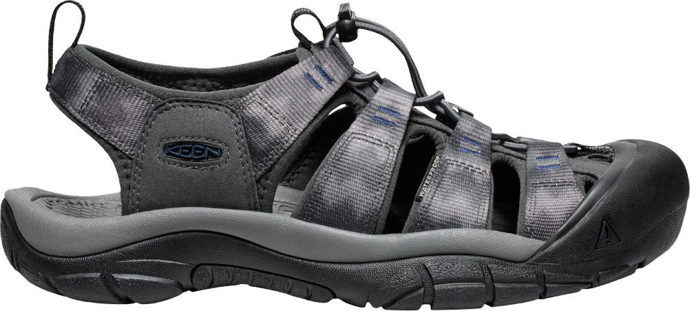 'Keen Outdoor' Men's Newport H2 Sandal - Magnet / Chevron