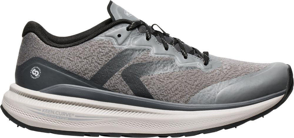 'Keen Outdoor' Men's WK500 Walking Shoe - Steel Grey / Magnet