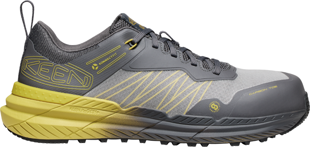 'Keen Utility' Men's Speedworks Work Shoes EH CT - Magnet / Black