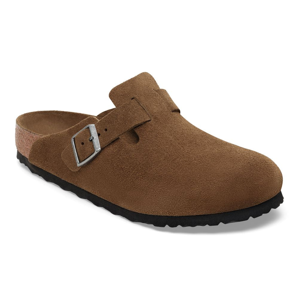 'Birkenstock' Women's Boston Soft Footbed Clog - Dark Tea