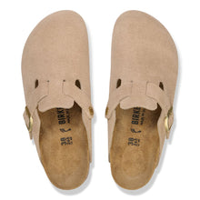 'Birkenstock' Women's Boston Suede Leather Clog - Sandcastle
