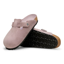 'Birkenstock' Women's Boston Soft Footbed Clog - Faded Purple