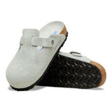 'Birkenstock' Women's Boston Soft Footbed Clog - Pure Sage