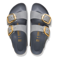 'Birkenstock' Women's Arizona Big Buckle Leather Sandal - Basalt Grey