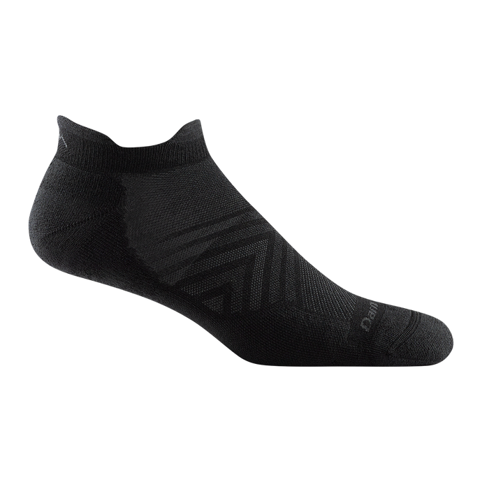 'Darn Tough Vermont' Men's Running No Show Ultra Lightweight Socks - Black