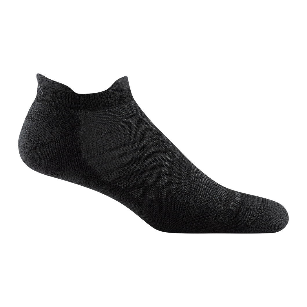'Darn Tough Vermont' Men's Running No Show Ultra Lightweight Socks - Black