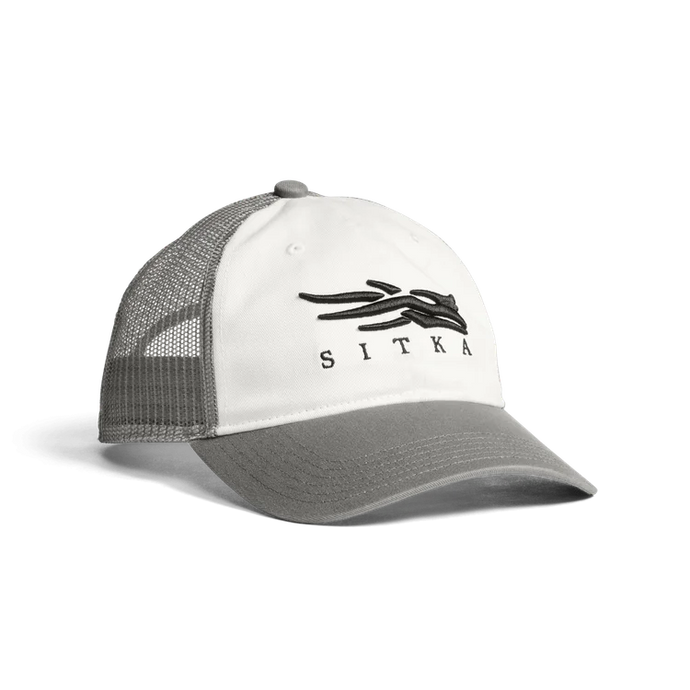 'Sitka' Men's Icon Lo Pro Trucker Cap - Woodsmoke