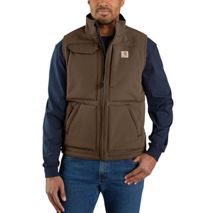 Carhartt' Men's Super Dux™ Relaxed Fit Sherpa Lined Vest - Coffee