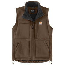 'Carhartt' Men's Super Dux™ Relaxed Fit Sherpa Lined Vest - Coffee