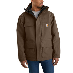 'Carhartt' Men's Super Dux™ Relaxed Fit Insulated Traditional Coat-Level 4 Extreme Warmth Rating - Coffee