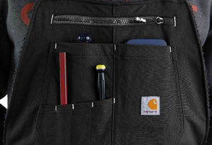 'Carhartt' Super Dux Insulated Bibs - Black