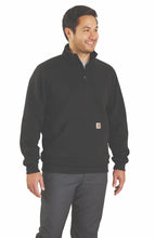 'Carhartt' Men's Loose Fit 1/4 Zip - Black
