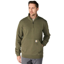 'Carhartt' Men's Loose Fit 1/4 Zip - Burnished Logs Heather
