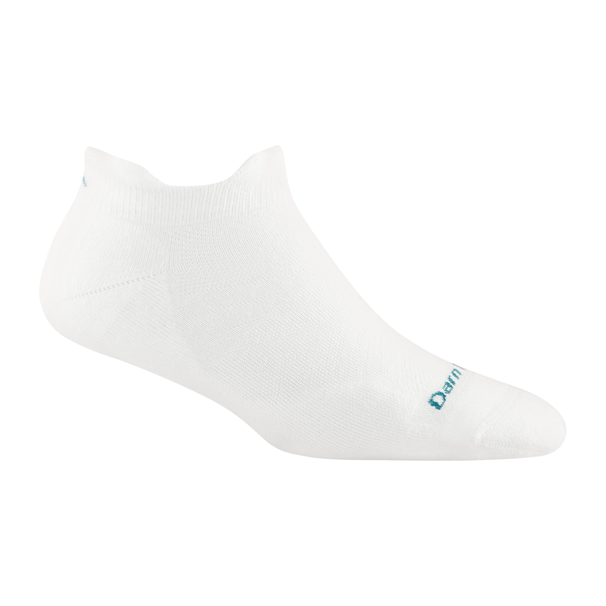 'Darn Tough Vermont' Women's Coolmax No Show Tab Ultra-Lightweight Running Socks - White