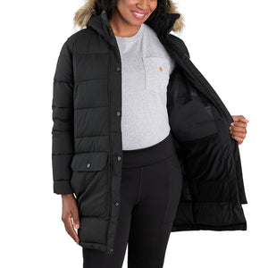 'Carhartt' Women's Montana Relaxed Fit Insulated Coat - Black