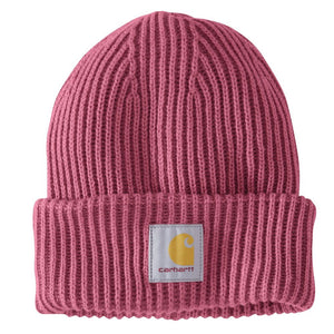 Carhartt' Women's Rib Knit Beanie Woodrose – Trav's Outfitter