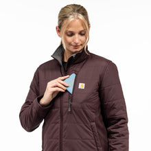 'Carhartt' Women's Rain Defender Lightweight Insulated Jacket - Blackberry