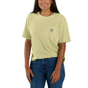 'Carhartt' Women's Tencel™ Fiber Series Loose Fit Crewneck T-Shirt - Dried Clay