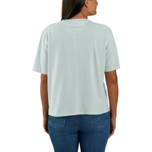 'Carhartt' Women's Tencel™ Fiber Series Loose Fit Crewneck T-Shirt - Dew Drop