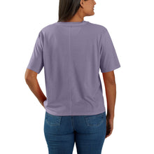 'Carhartt' Women's Tencel™ Fiber Series Loose Fit Crewneck T-Shirt - Lavender Mist
