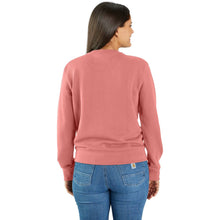'Carhartt' Women's Relaxed Fit Sweatshirt - Aged Coral