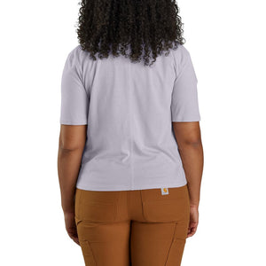 'Carhartt' Women's Tencel™ Fiber Loose Fit Graphic T-Shirt - Lavender Mist