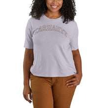'Carhartt' Women's Tencel™ Fiber Loose Fit Graphic T-Shirt - Lavender Mist