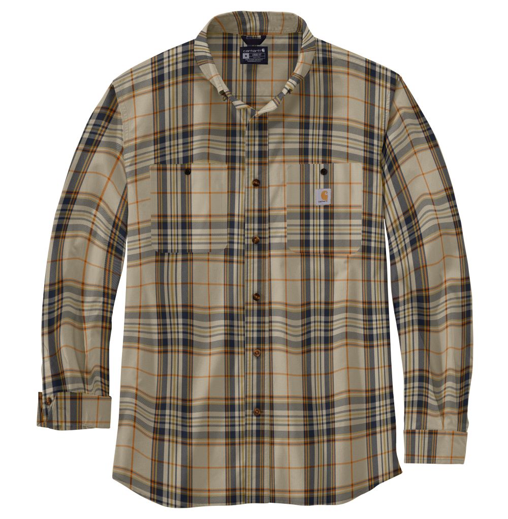 'Carhartt' Men's Relaxed Flex® Lightweight Button Down - Oat Milk