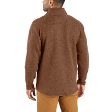 'Carhartt' Men's Relaxed Fit Midweight 1/4 Zip - Mocha