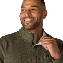 'Carhartt' Men's Relaxed Fit Midweight 1/4 Zip - Dusty Olive