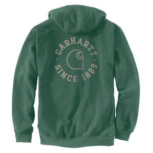 'Carhartt' Men's Midweight 1889 Graphic Sweatshirt - Frosted Balsam Heather