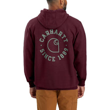 'Carhartt' Men's Midweight 1889 Graphic Sweatshirt - Port