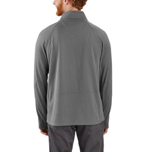 'Carhartt' Men's Force 1/2 Zip Mock Neck - Steel