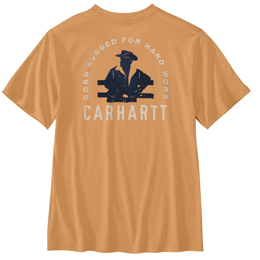 'Carhartt' Men's Montana Lightweight Graphic T-Shirt - Hickory Nut Heather