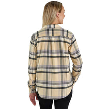 'Carhartt' Women's Relaxed Fit Flannel - Oat Milk