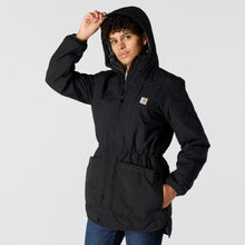 'Carhartt' Women's Rockford Lightweight Insulated Hooded Coat - Black
