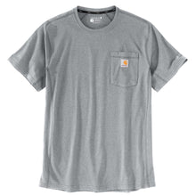'Carhartt' Men's Force® Relaxed Fit Midweight Pocket Tee - Heather Grey