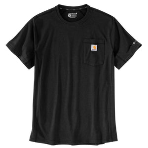 'Carhartt' Men's Force® Relaxed Fit Midweight Pocket T-Shirt - Black