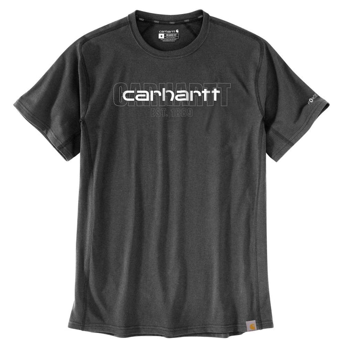 'Carhartt' Men's Midweight Logo Graphic T-Shirt - Carbon Heather