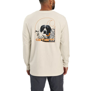 'Carhartt' Men's Loose Fit Dog Graphic T-Shirt - Malt