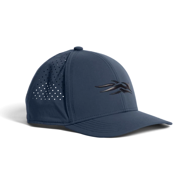 'Sitka' Men's Icon Plus Mid Pro Trucker Cap - Starlight Blue